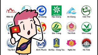 Tất cả các tỉnh thành ở Việt Nam trong 12 phút [upl. by Damales]