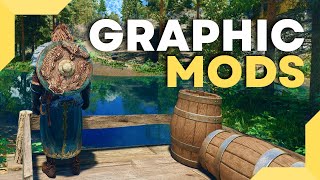 Best Skyrim Graphic Mods to Overhaul Your Game In 2022 [upl. by Son466]