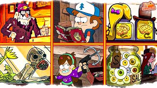 TODOS os 71 OBJETOS da CABANA DO MISTÉRIO Gravity Falls [upl. by Anivol]