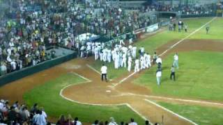 BRONCOS DE REYNOSA VS DIABLOS ROJOS DEL MEXICO LIGA MEXICANA DE BEISBOL 2009 [upl. by Navi]