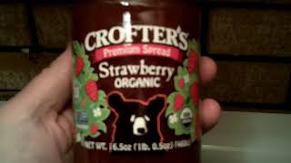 Review of Crofters premium spread strawberry organic [upl. by Gridley]