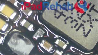 How to change chips with underfill iPad mini Power Management ic [upl. by Atiekal]