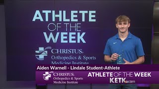 Aiden Warnell CHRISTUS Orthopedics and Sports Medicine Institute Athlete of the Week [upl. by Neesay176]