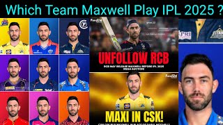 5 teams that could go after Glenn Maxwell in IPL Auction 2024 [upl. by Elyrrad]