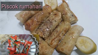 Piscok  pisang coklat kulit samosa [upl. by Moir924]