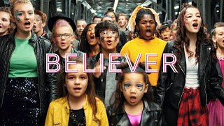 Imagine Dragons  Believer  One Voice Childrens Choir  Kids Cover Official Music Video [upl. by Dnalerb556]