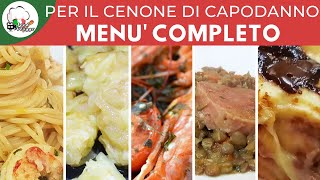 CENONE CAPODANNO MENU COMPLETO  FoodVlogger [upl. by Sandi]