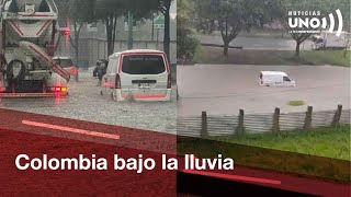 Alcaldía de Bogotá y Petro difieren sobre causas de las inundaciones en la ciudad  Noticias UNO [upl. by Layod]