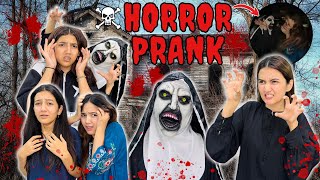 Scary Horror prank on my family  finally sab sy badla ly liya  Hira Faisal  Sistrology [upl. by Trebmal]