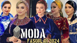 Owadan gelin gyzlardan turkmen moda fasonlar  Dresses for women  koynek fasonlar 2024 [upl. by Magnolia]