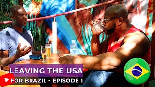 Leaving The USA  Moving To Sao Paulo W YusefWateef  Life In Brazil Episode 1 [upl. by Rocray502]