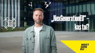 NextGenerationEU  kas tai [upl. by Ydur]