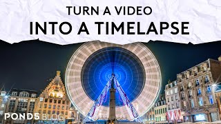 Turn a Video Into a Timelapse  Pond5 Blog [upl. by Ruddie]