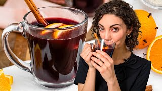 Simple Mulled Wine Recipe 🍷 Vegan Option [upl. by Nivloc990]