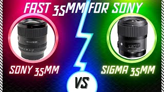 35mm Lens Battle  Sony GM 35mm f14 vs Sigma Art 35mm f14 [upl. by Oiramal]