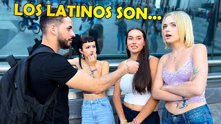 ESPAÑOLAS opinan sobre los latinos en España  MADRID [upl. by Jayne]