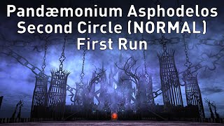 FFXIV  Pandæmonium Asphodelos Second Circle Normal First Run [upl. by Ankney686]