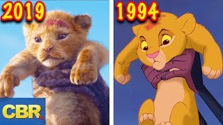 The Lion King 2019 VS Original 1994 Shot By Shot Comparison [upl. by Anavrin]