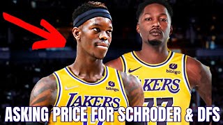 Lakers Have Nets Asking Price For DFS amp Schroder Revealed [upl. by Fernanda]