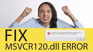 How to fix MSVCR120dll Error  2 Working methods [upl. by Goldston412]