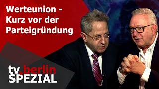 tvberlin Spezial  Frank Henkel mit HansGeorg Maaßen Werteunion [upl. by Lietman]