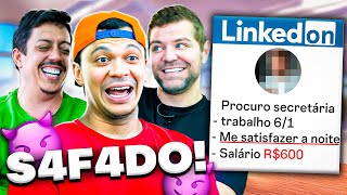 PERDERAM A NOÇÃO NAS VAGAS DE EMPREGO 🤣 ft Renato Albani amp Victor Sarro [upl. by Gearhart974]