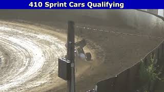 Skagit Speedway Super Dirt Cup 2023  Night 1 410 Sprint Car Qualifying [upl. by Enomaj]