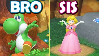 2Player Mario Party Superstars Woody Woods BRO VS SIS [upl. by Mich]