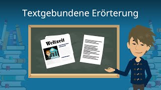 Textgebundene Erörterung einfach erklärt  Tipps amp Tricks [upl. by Aninat8]