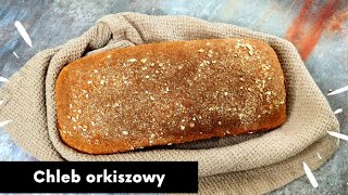 Chleb orkiszowy z płatkami owsianymi domowepieczywo [upl. by Noruq765]