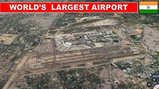 Worlds largest airport in India  IGI Airport expansion  Papa Construction [upl. by Eitsyrhc927]