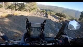 Longest Downhill Ive been  Yamaha Tenere 700  HP Corse [upl. by Hambley279]