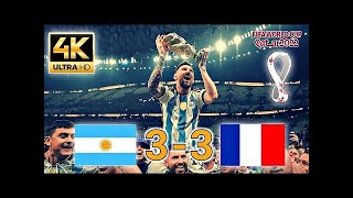 Argentina vs Farnce 33 💥Final World Cup 2022 💥 FHD  جنون خليل البلوشي [upl. by Wymore]