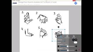 Drawing Hands  Tutorial  Kinda Helpful [upl. by Ahsimaj811]