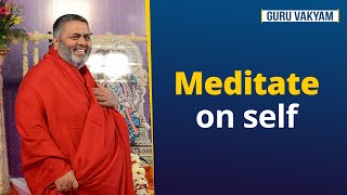 Guru Vakyam English Episode 1074  Meditate on self [upl. by Darline]