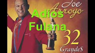 Joe Arroyo  Adios Fulana [upl. by Trebmer]