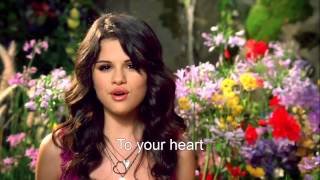 HD Selena Gomez  Fly To Your Heart MV Lyrics On Screen [upl. by Selbbep]