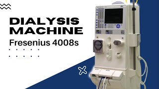 Dialysis Machine  Fresenius 4008S  Basic test pass of machine [upl. by Redvers108]