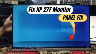 Fix HP 27F Monitor Panel Ultimate DIY Repair Guide 2024  Created by Afjal Hossain [upl. by Holey]