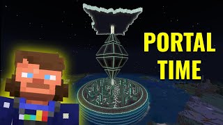 Building The PORTAL and POWER BEAM [upl. by Anitnoc]