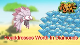 Animal Jam Classic Headdresses Are Worth WHAT [upl. by Whiney583]