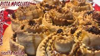 PITTA MPIGLIATA RICETTA ANTICA CALABRESE [upl. by Neelehtak690]