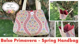 Bolso Primavera con compartimentos 3 tamaños Proyecto 156 [upl. by Oicapot]