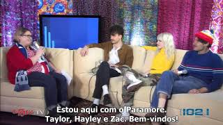 Paramore no Big Snow Show 1021 FM  LEGENDADO [upl. by Selimah]