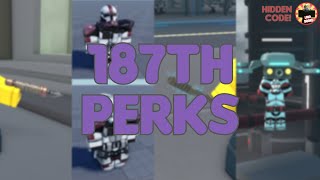 All New 187th Perks  Roblox Star Wars Coruscant [upl. by Llewxam937]