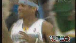 Allen Iverson Missed Pass NBA Bloopers [upl. by Arluene]