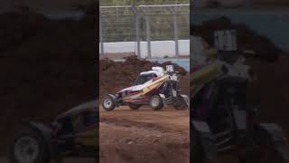 Mini dirt car FLIPS 😱 [upl. by Savina]