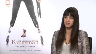 Kingsman The Secret Service  Sofia Boutella interview [upl. by Zaragoza]