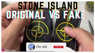 STONE ISLAND ORIGINAL VS FAKE [upl. by Eirrotal64]