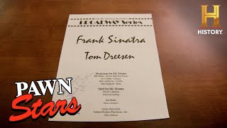 Pawn Stars Do America Shocking Twist in Frank Sinatra Autograph Deal [upl. by Lorne832]